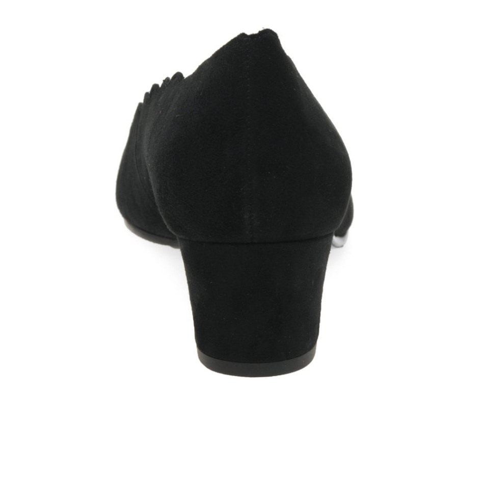 Gabor Daim Noir | Escarpins Femme Gigi Exclusifs